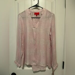 Jennifer Lopez Elegant Pink Women’s Top